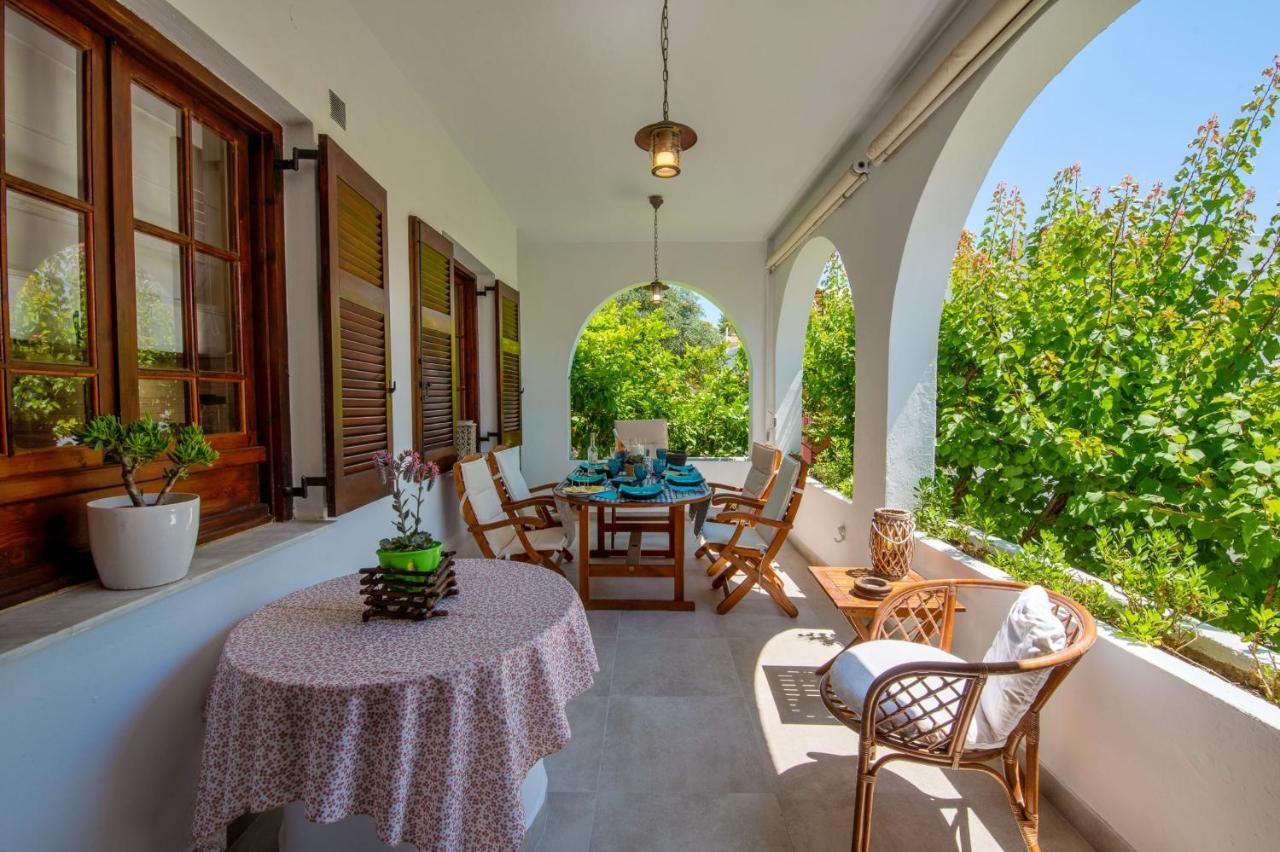 Villa Eleni Paxos ไกออส ภายนอก รูปภาพ